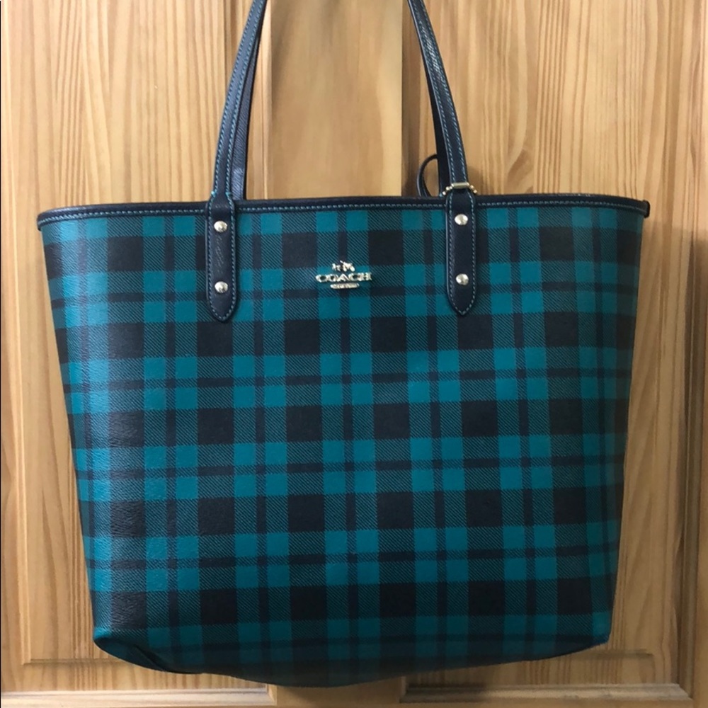 Reversible Coach Tote Bag